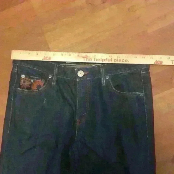 Levis 518 SuperLow Bootcut Denim Jeans Size 11 - Picture 10 of 11